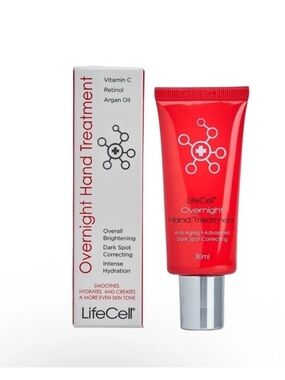 LifeCell Overnight Hand Treatment 30ml,  1 Oz NEW SEALED